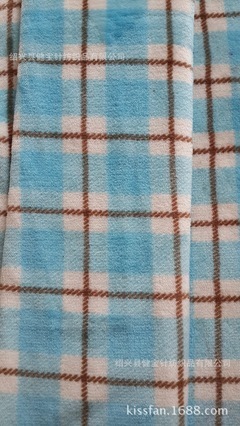 紹興縣健寶針紡織品 現(xiàn)貨格子雙面法蘭絨，優(yōu)質(zhì)實(shí)惠的紡織選擇