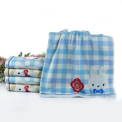 供應(yīng)潔麗雅純棉紗布繡花面巾 高檔時(shí)尚，吸水性強(qiáng)